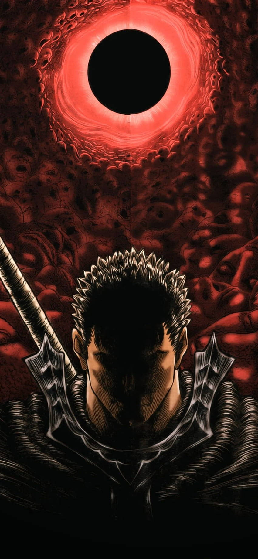 Berserk Guts, Ready To Take On Any Enemies Wallpaper