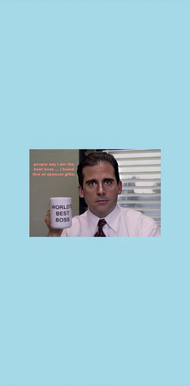 Best Boss The Office Iphone Wallpaper