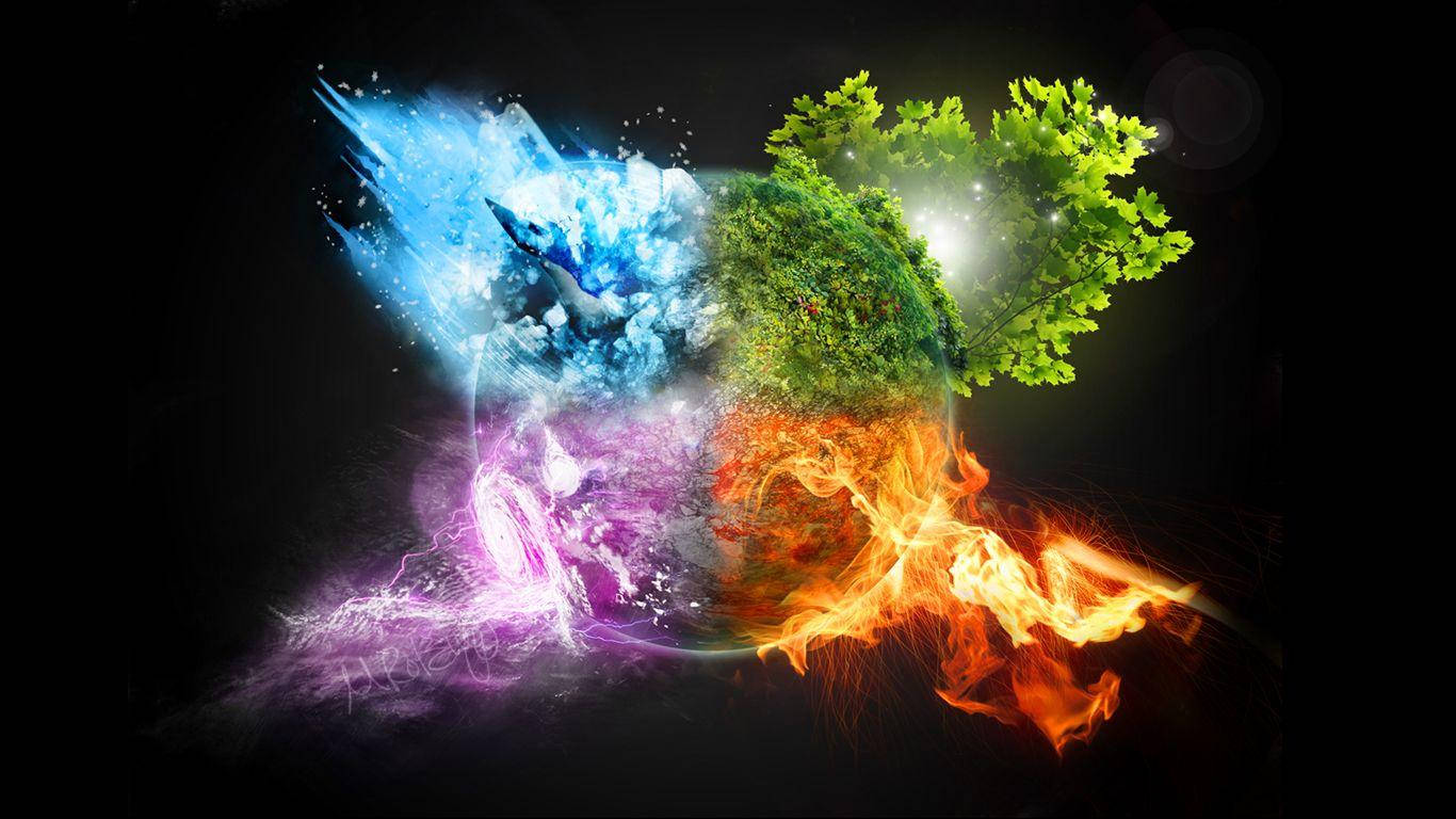 Best Cool Four Elements Wallpaper