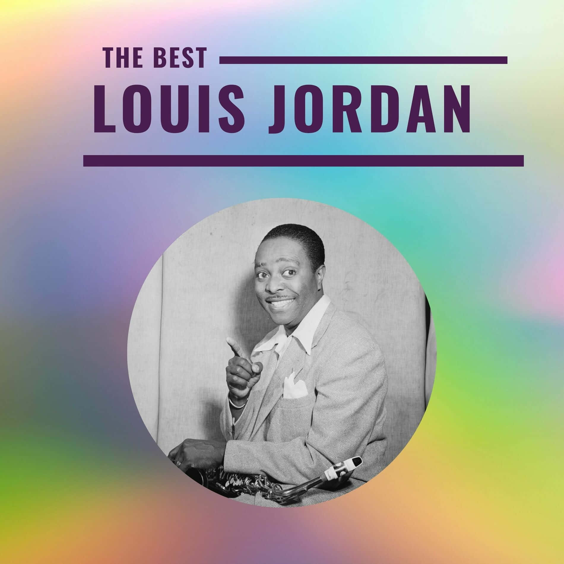 Bestof Louis Jordan Album Cover Wallpaper