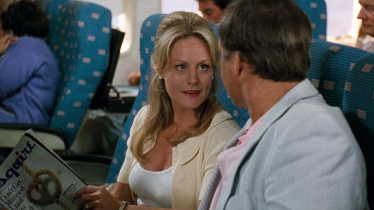 Beverly D' Angelo Airplane Scene Wallpaper