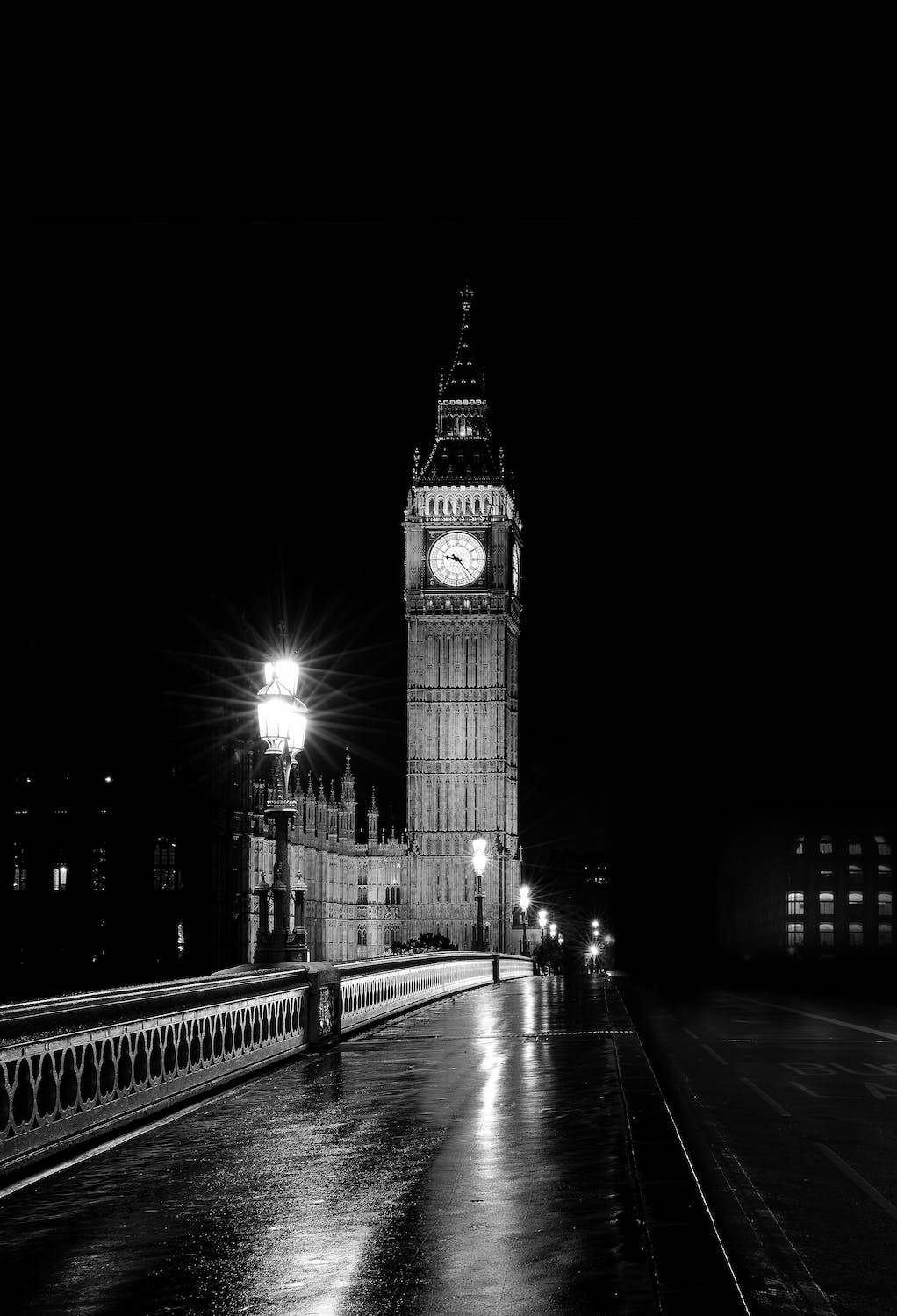 Big Ben London Night City Wallpaper