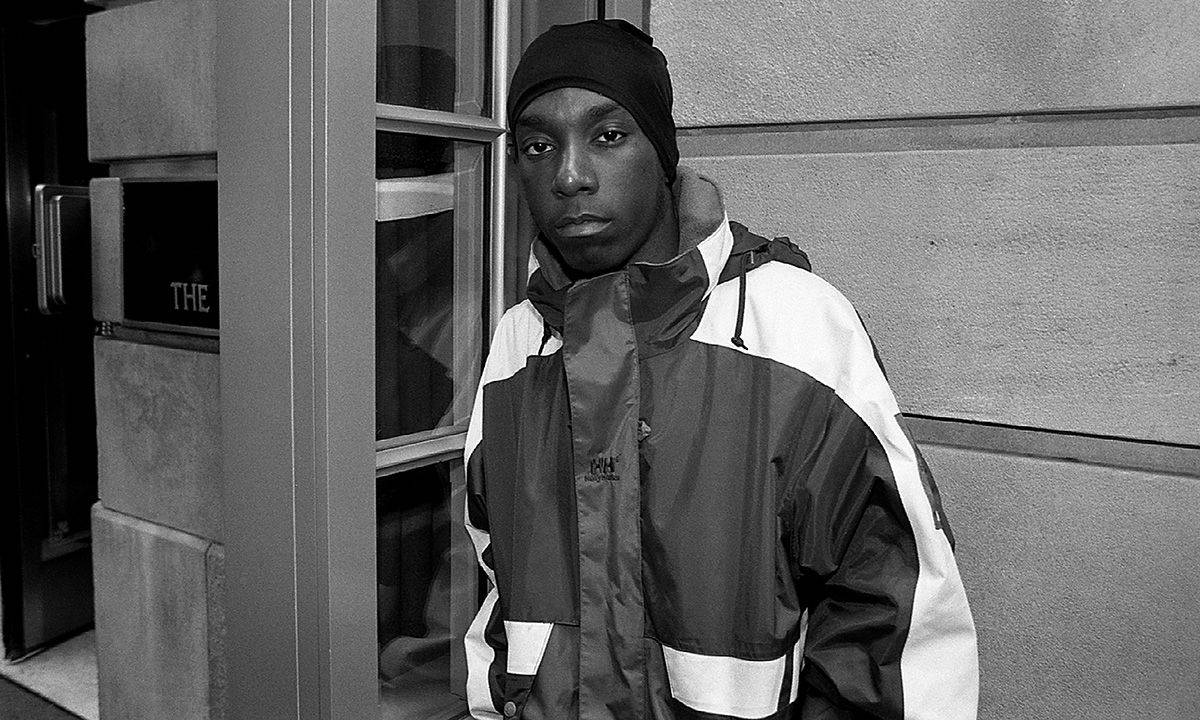 Big L Black & White Wallpaper