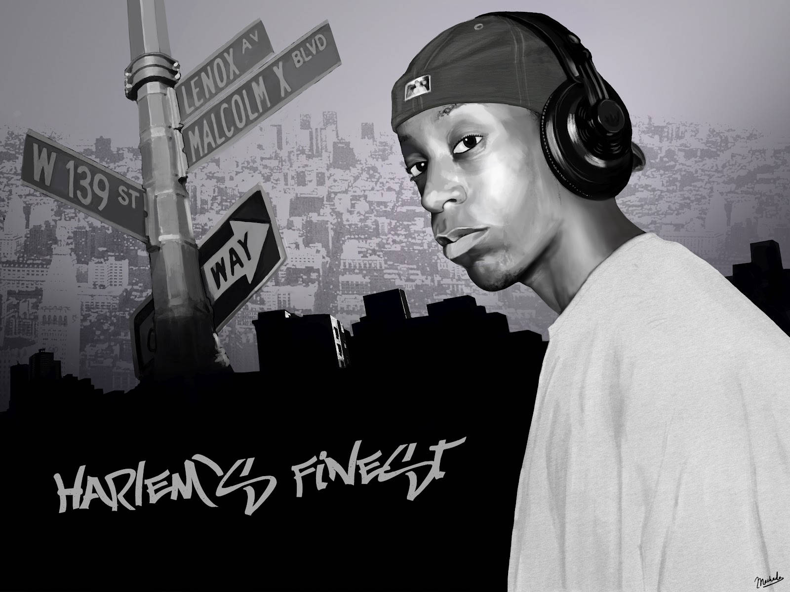 Big L Harlem's Finest Wallpaper