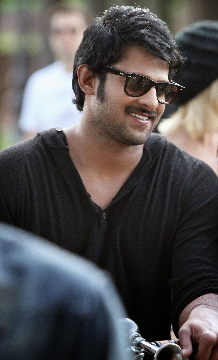 Big Smile Prabhas Mirchi Wallpaper