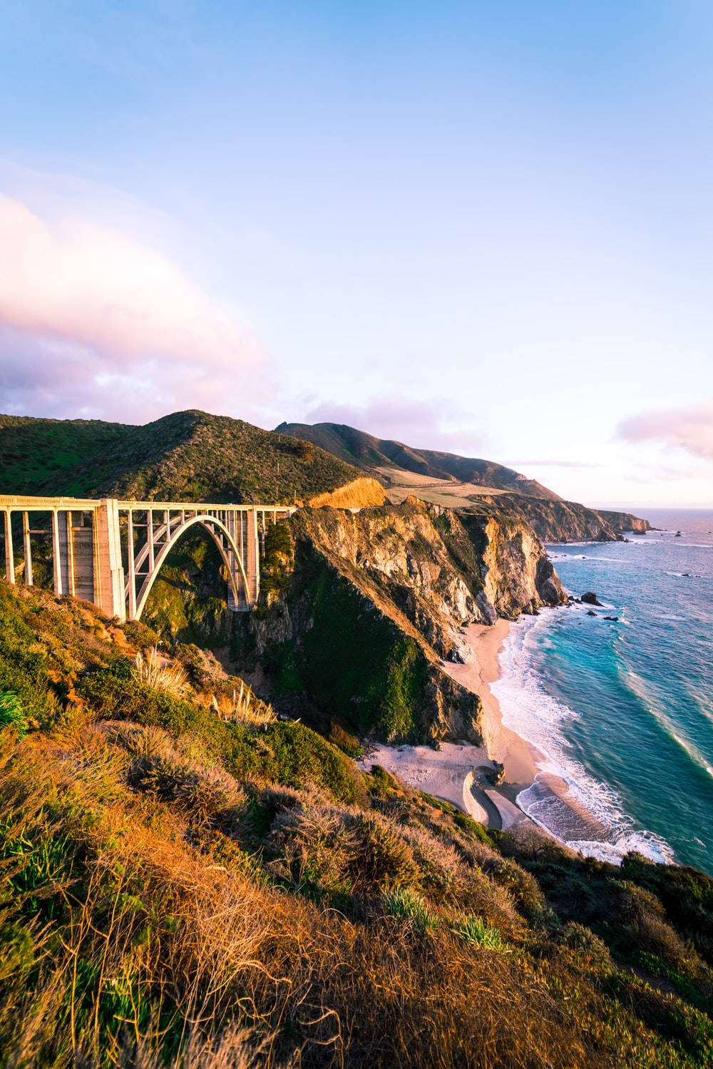 Big Sur Nature At Golden Hour Wallpaper