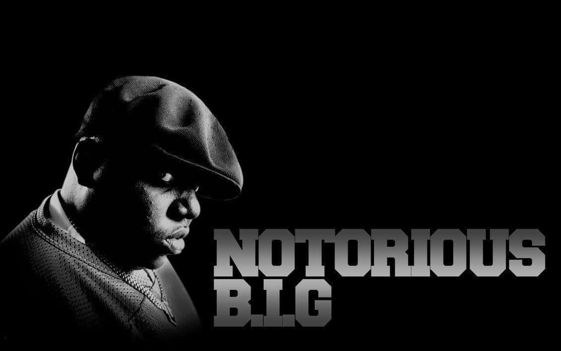 Biggie Smalls Dark Wide Wallpaper