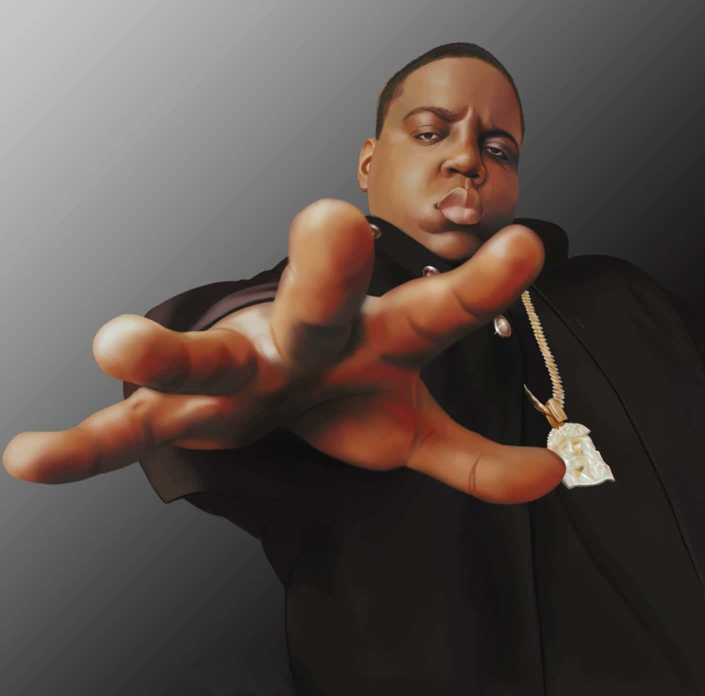 Biggie Smalls In His Prime Wallpaper