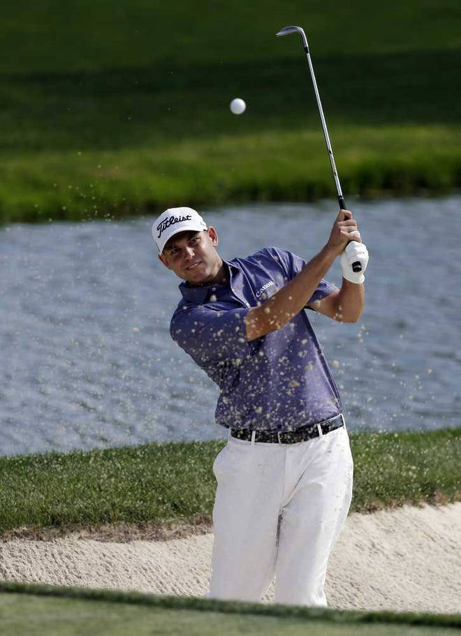 Bill Haas Water Impactful Swing Wallpaper