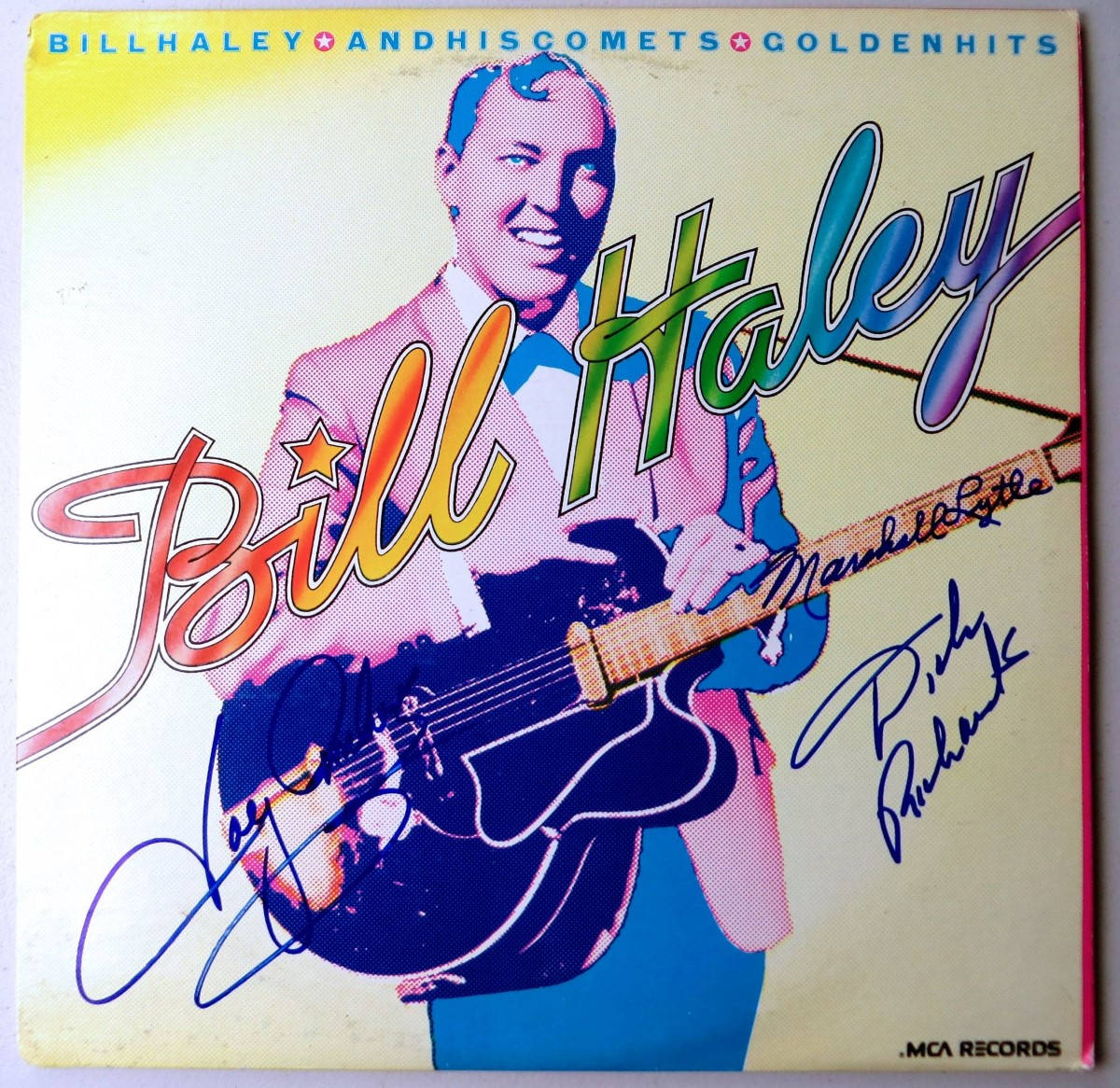 Bill Haley And The Comets' Golden Hits Album Cover Wallpaper