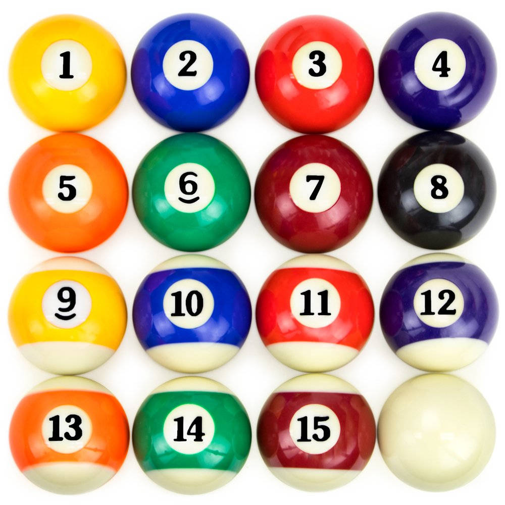 Billiards Balls In A Row Wallpaper