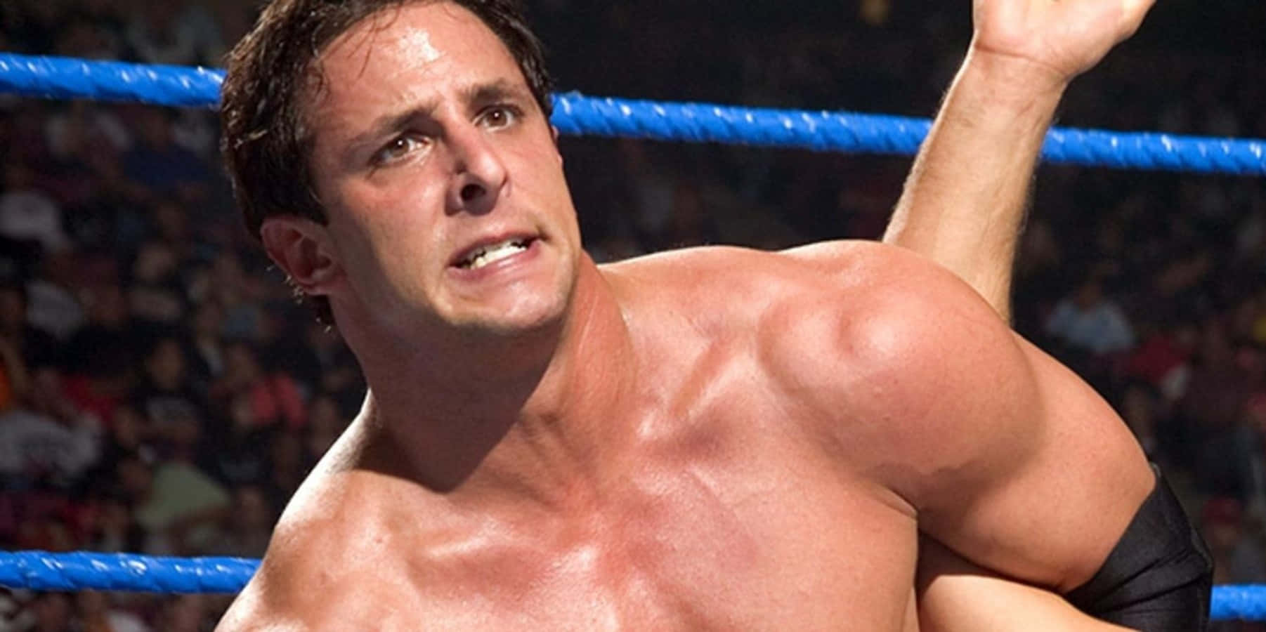Billy Kidman In The Midst Of A Wwe Fight Wallpaper
