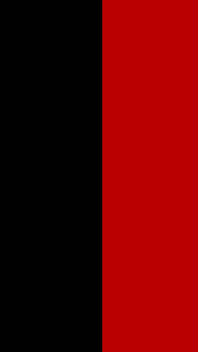 Black And Red Split Wallpaper