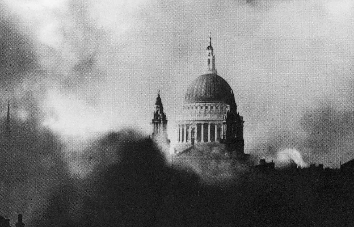 Black And White Aesthetic St. Paul's Cathedral Wallpaper