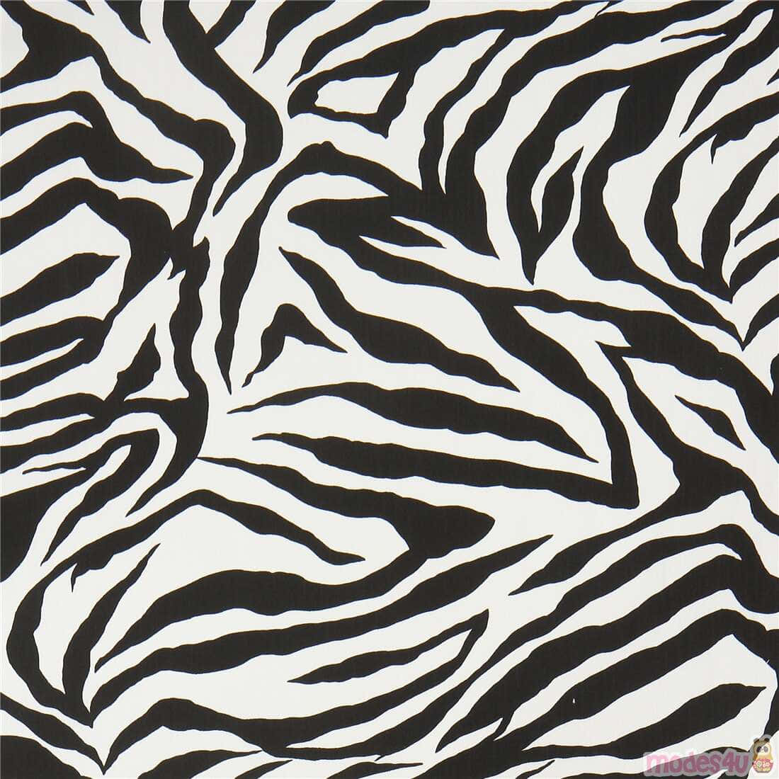 Black And White Animal Print Perfection Wallpaper