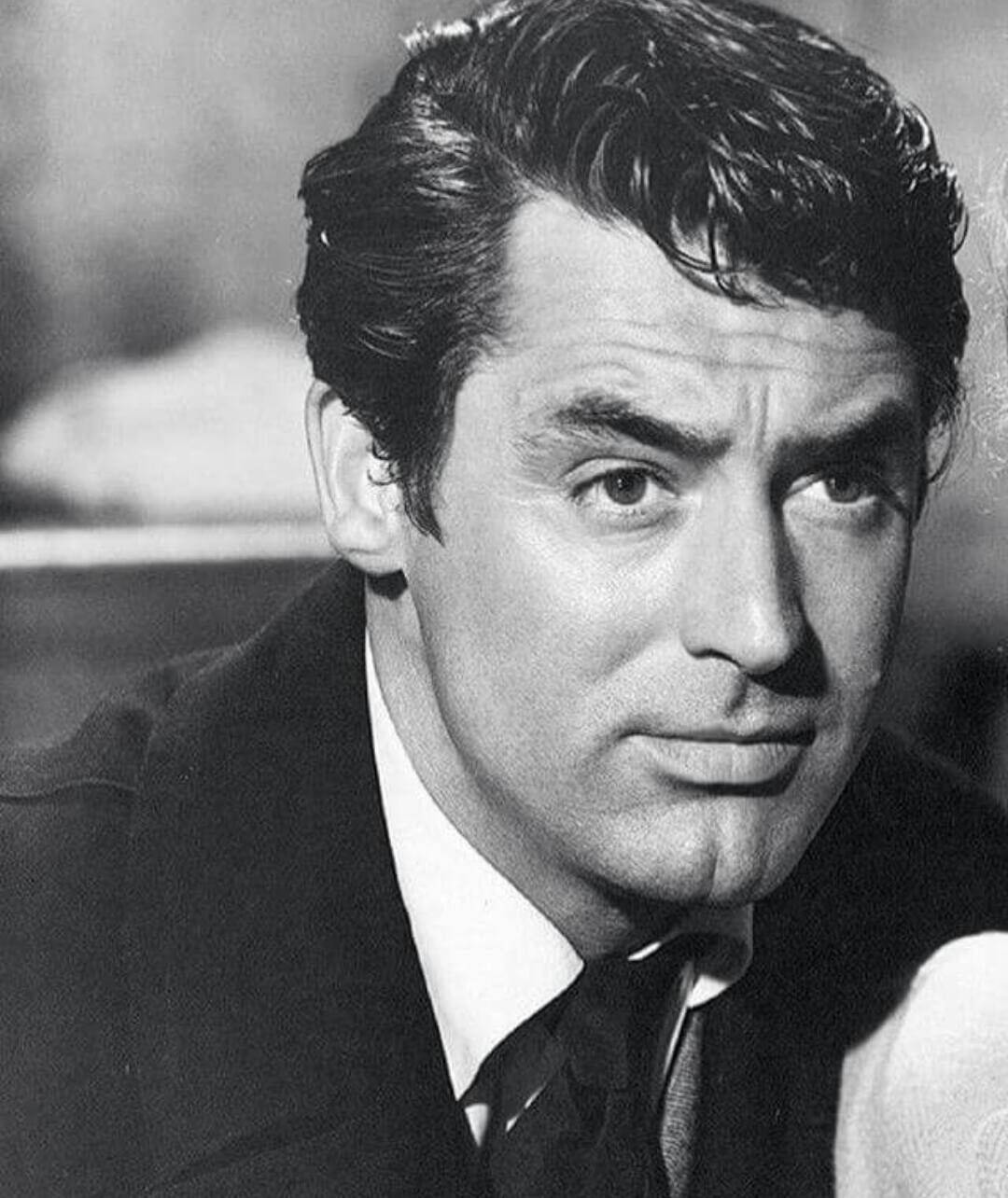 Black And White Cary Grant Profile Wallpaper