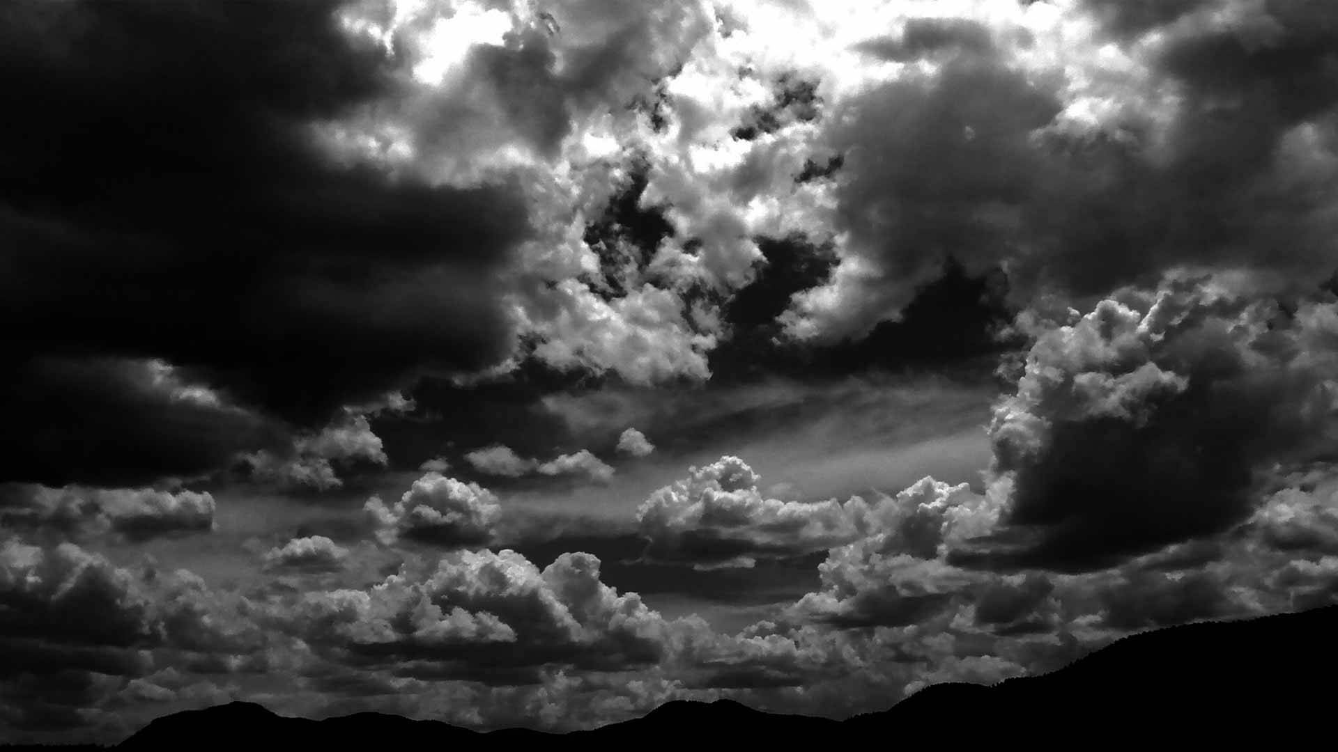 Black And White Photography Sky Wallpaper