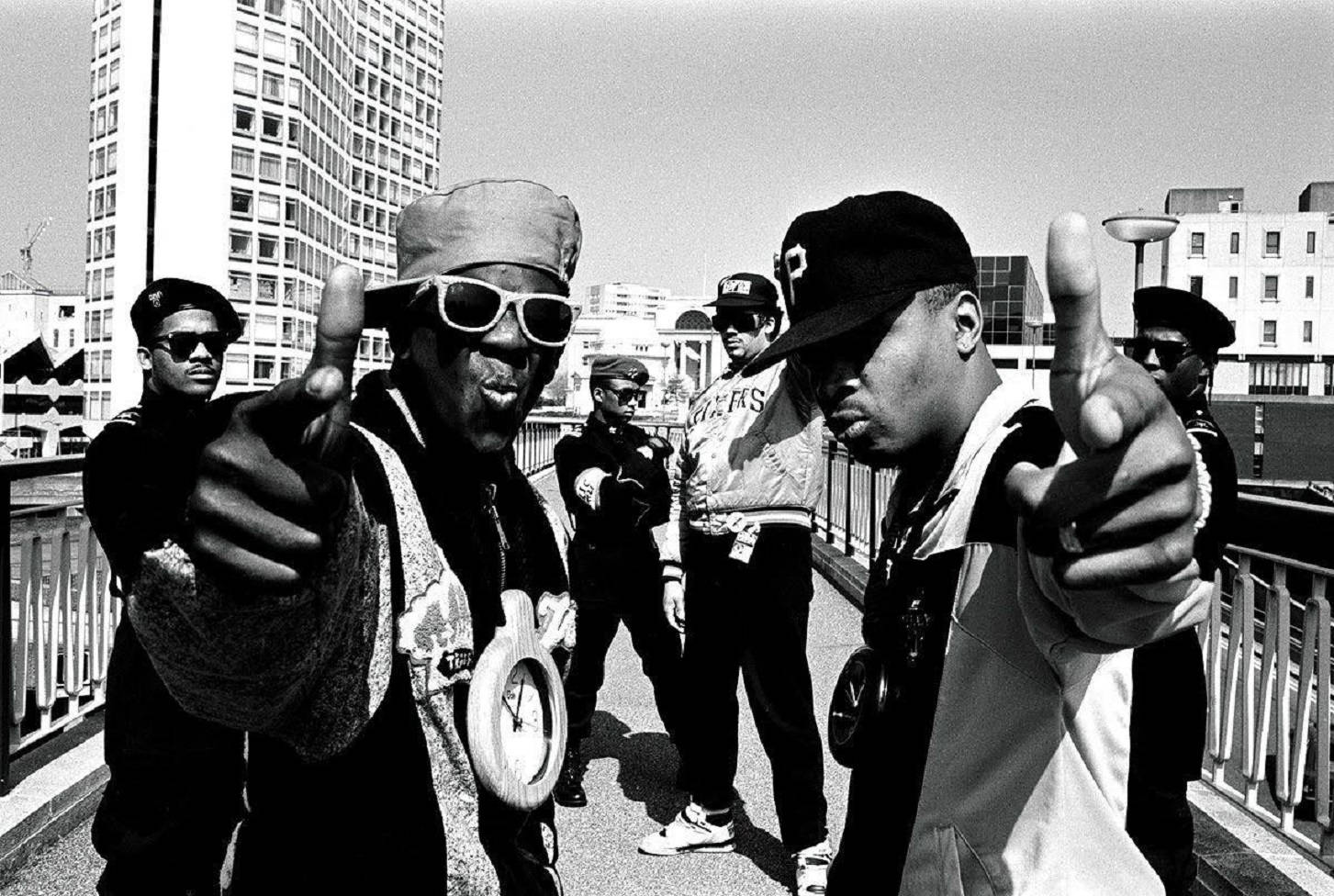 Black And White Public Enemy Wallpaper