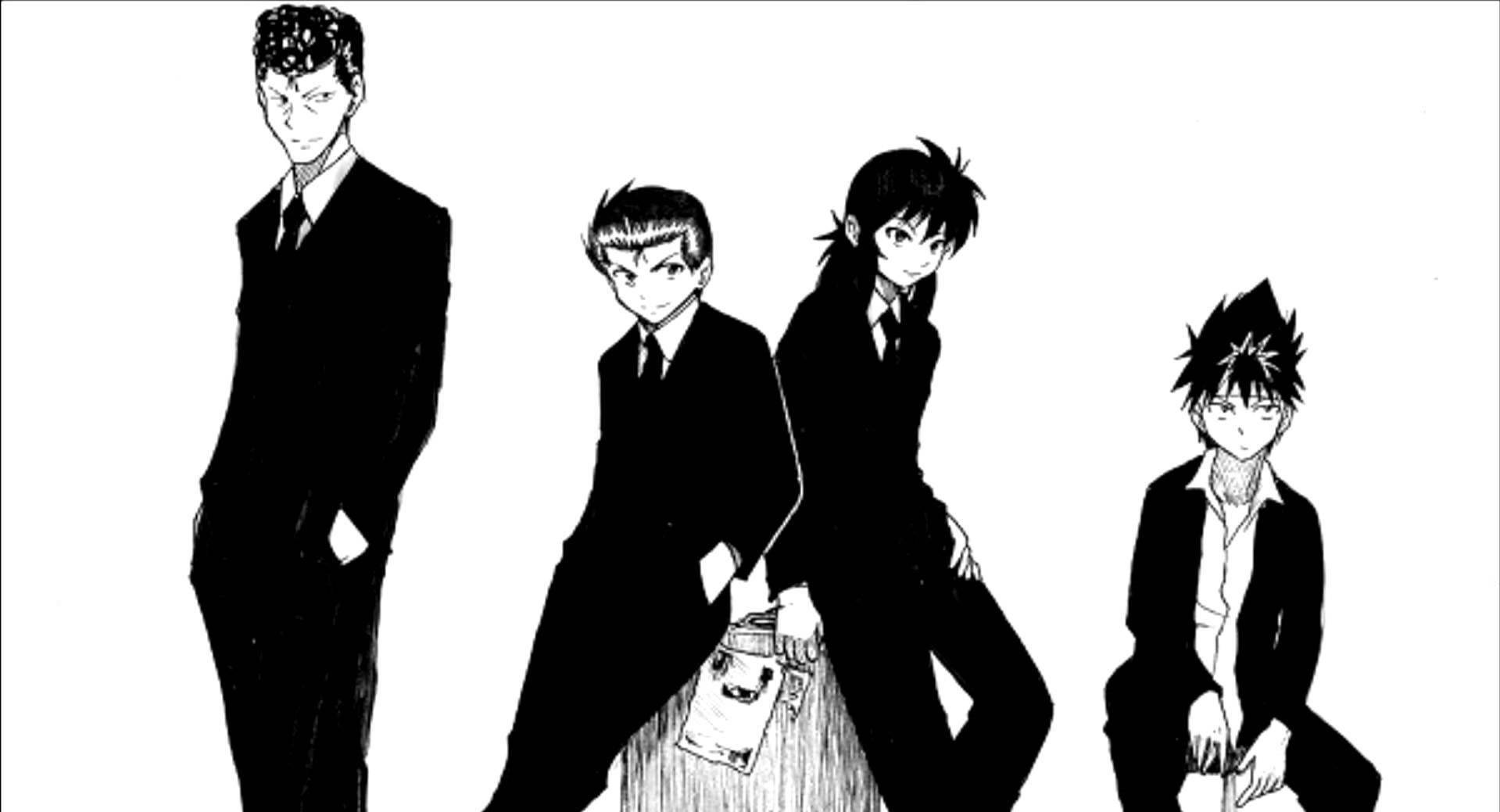 Black And White Yuyu Hakusho Wallpaper