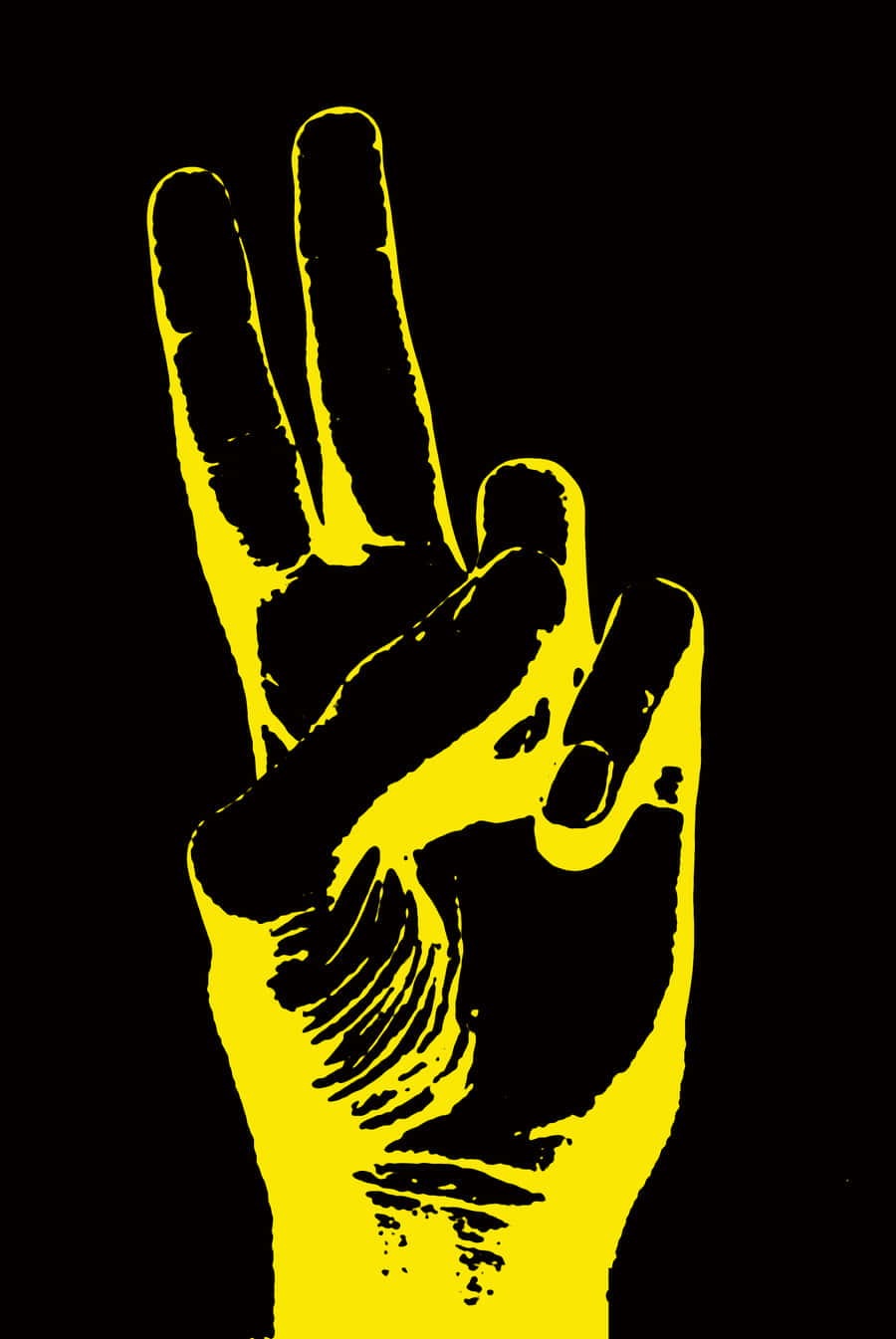 Black And Yellow [wallpaper] Wallpaper