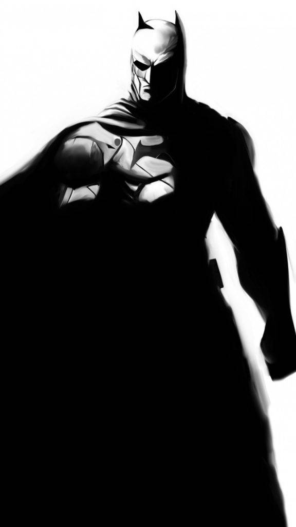 Black Batman Iphone Wallpaper