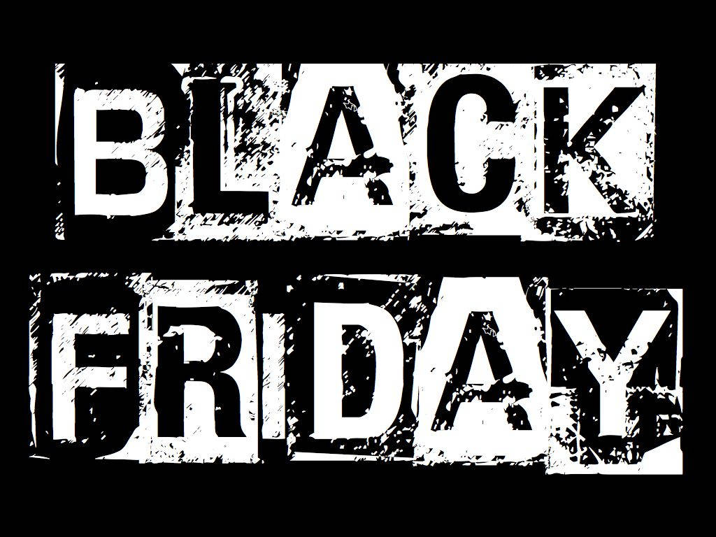 Black Friday Rubber Stamp Font Wallpaper