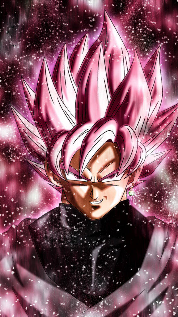 Black Goku Rose Form Wallpaper