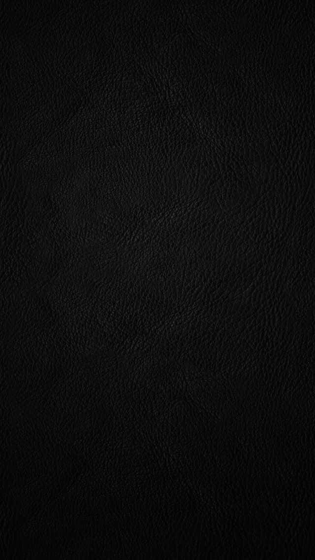 Black Leather Texture Background Wallpaper