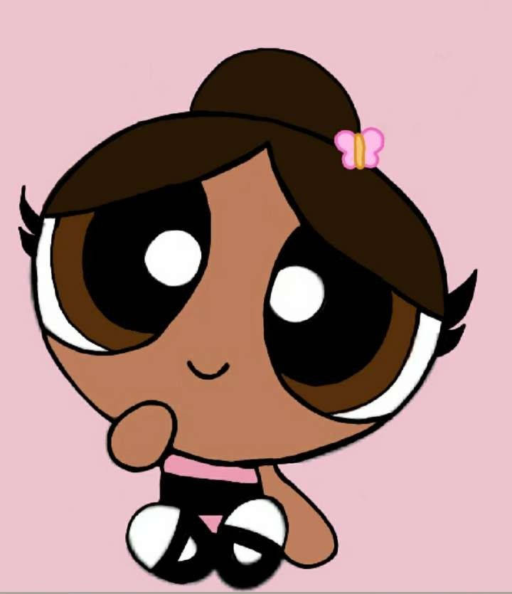 Black Powerpuff Girls Cute Character Wallpaper