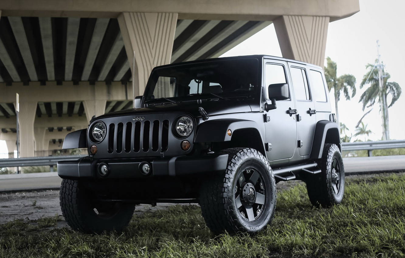 Black Soldier Jeep Wrangler Jk Wallpaper