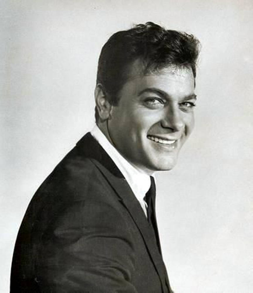 Black Tux Tony Curtis Wallpaper