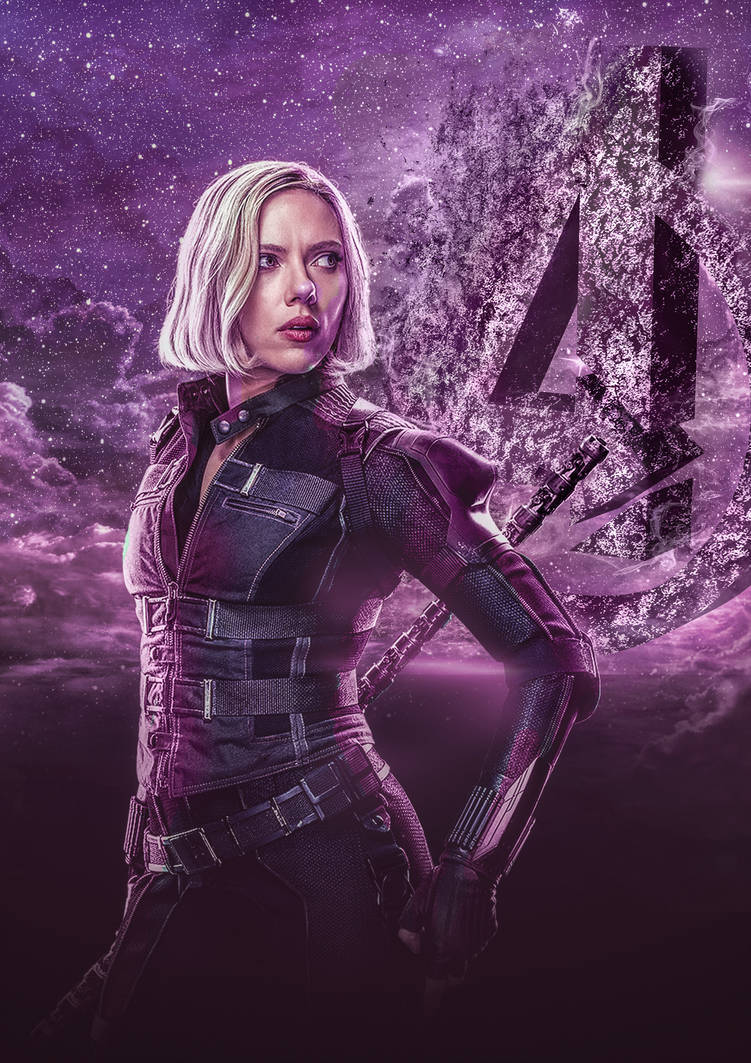 Black Widow Infinity War Wallpaper