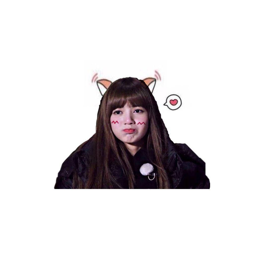 Blackpink Lisa Kawaii Cat Wallpaper