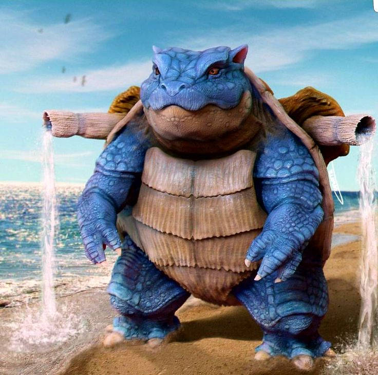 Blastoise The Mighty Water-type Pokemon Wallpaper