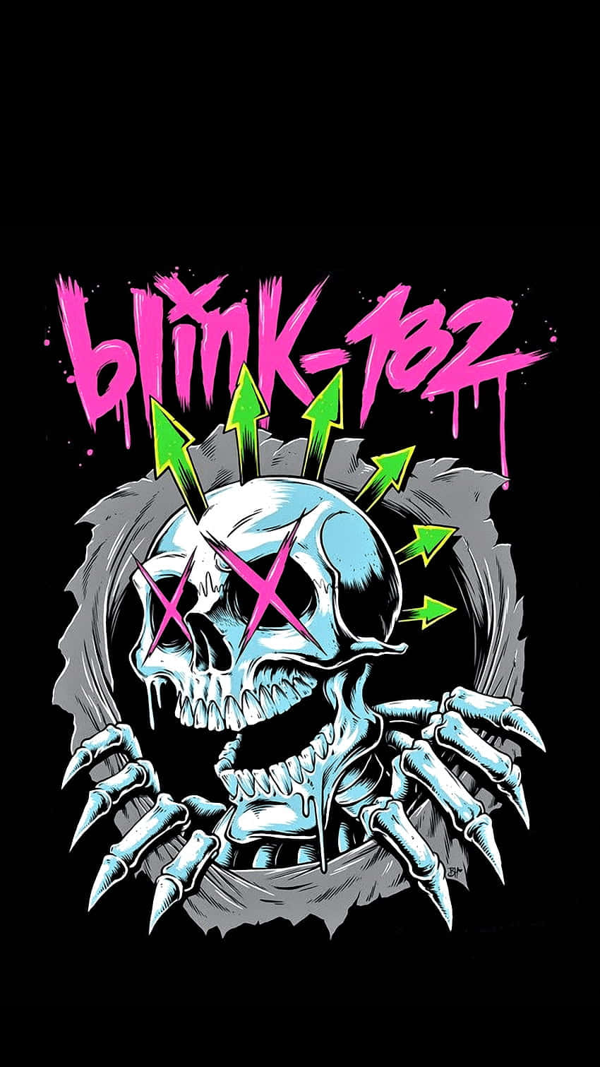 Blink182 Skulland Arrows Wallpaper