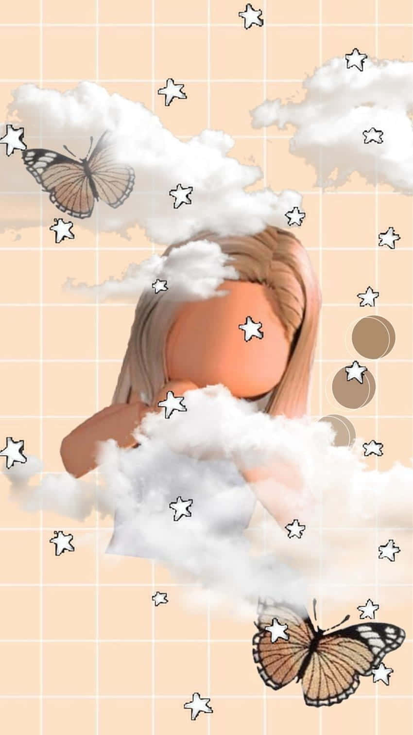 Blonde Girl Default Pfp Aesthetic Wallpaper