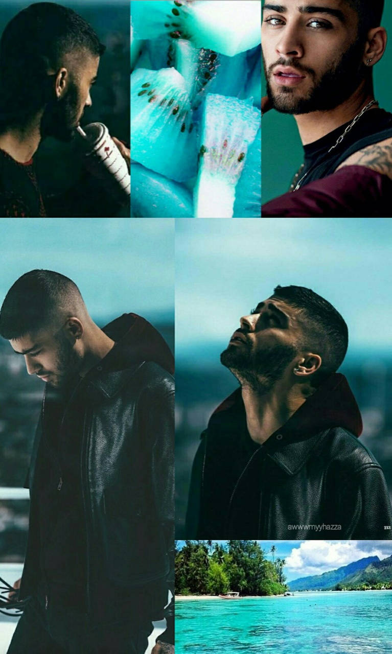 Blue Aesthetic Zayn Iphone Wallpaper