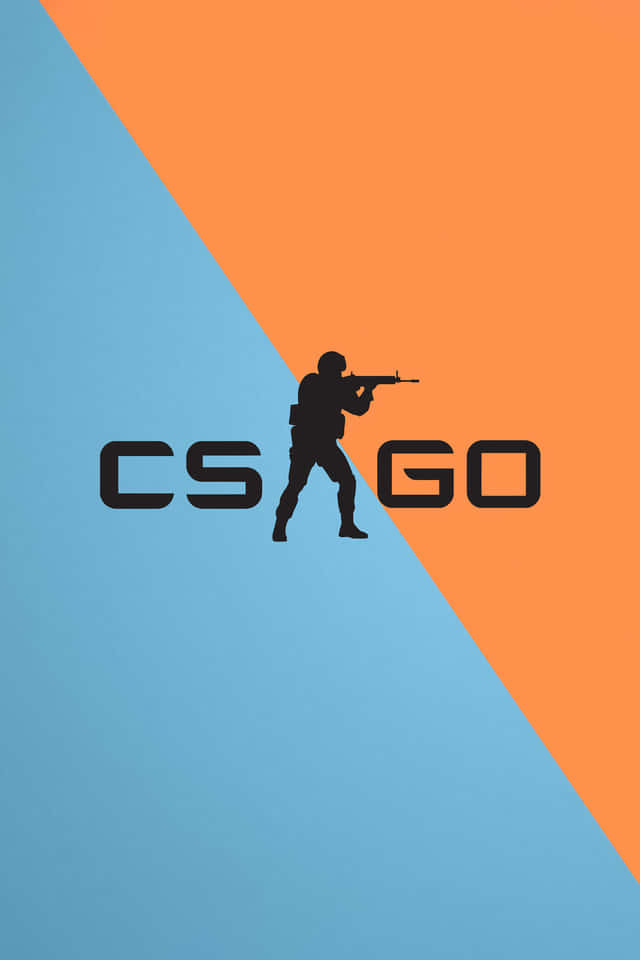 Blue And Orange Cs Go Mobile Wallpaper