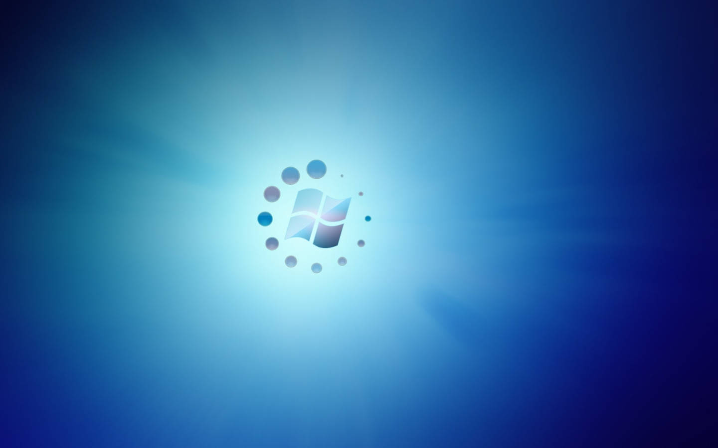 Blue Basic Windows Wallpaper