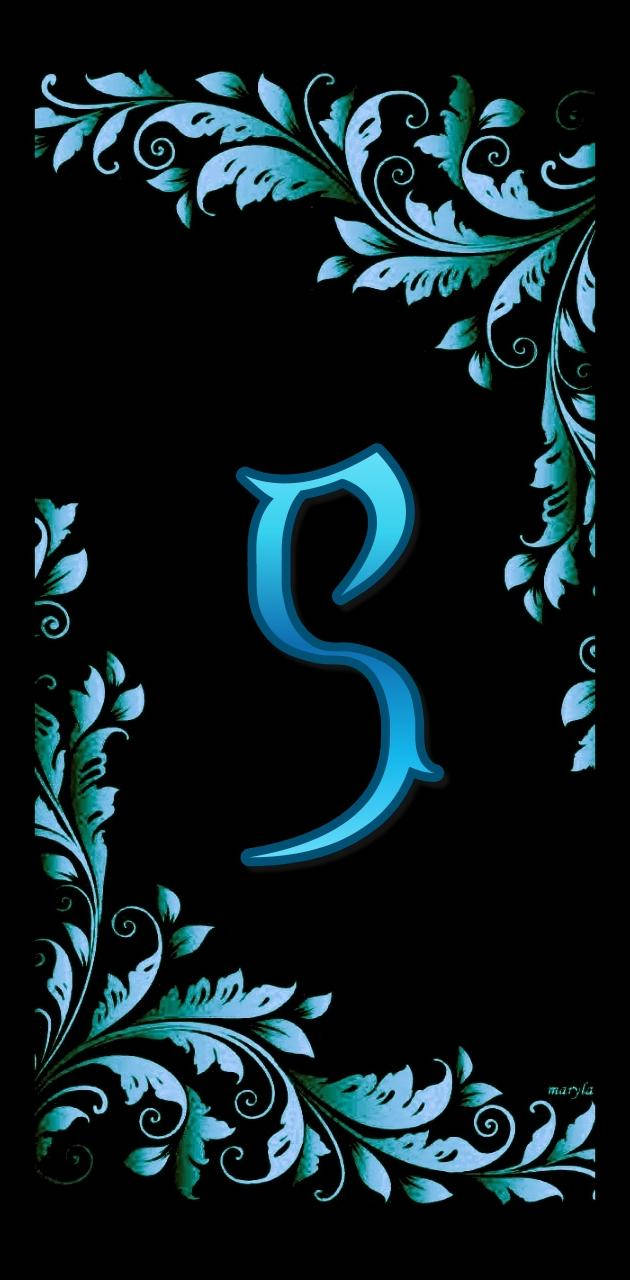 Blue Plants S Alphabet Wallpaper