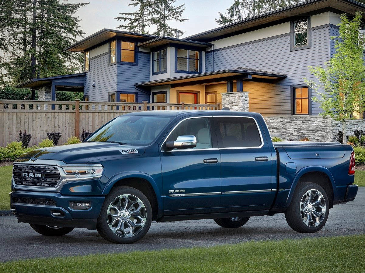 Blue Ram Truck 1500 Wallpaper