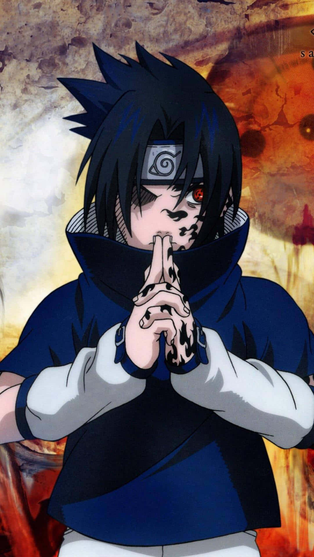 Blue Sasuke Wallpaper