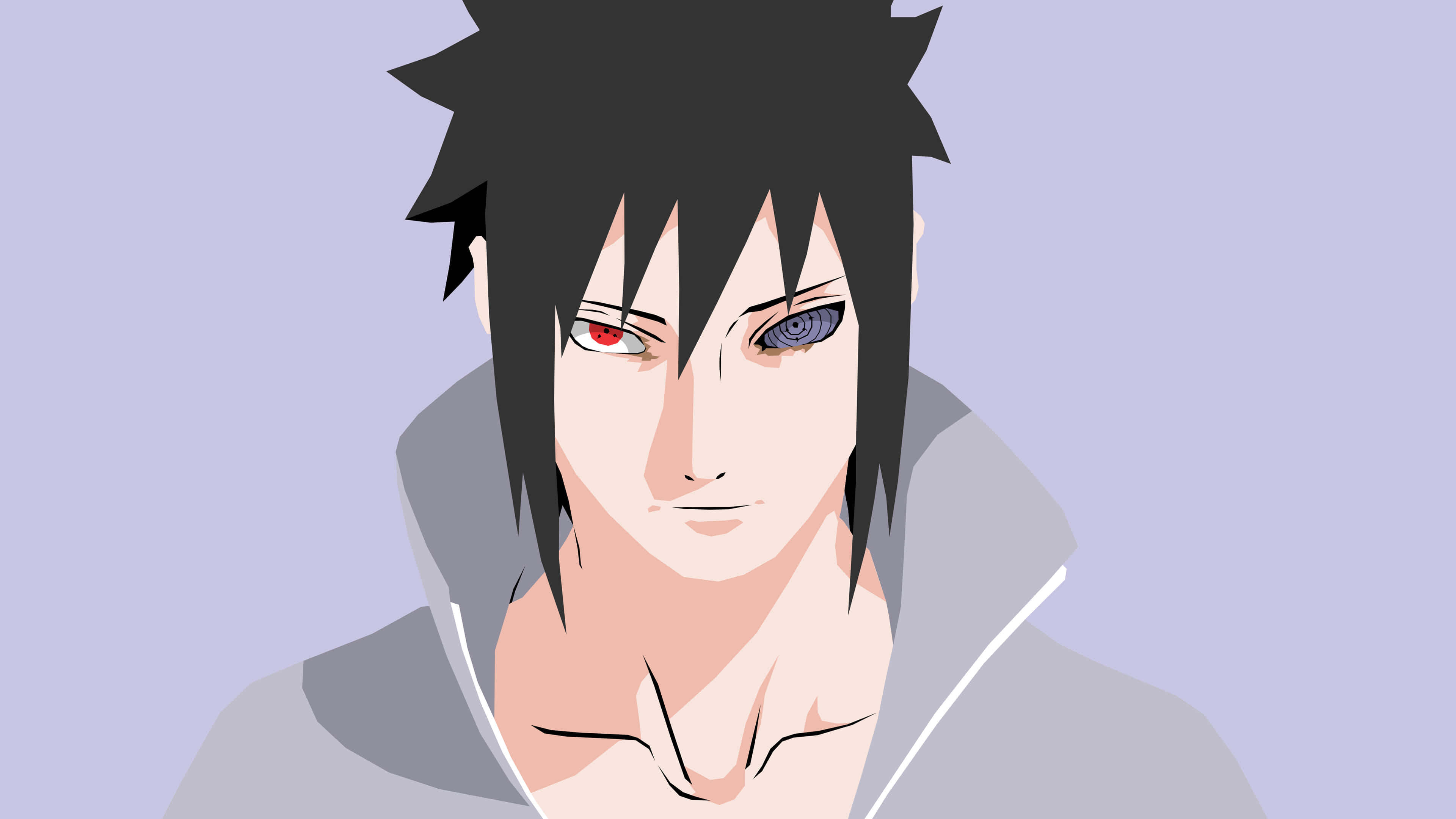 Blue Sasuke - The Enigmatic Ninja Wallpaper