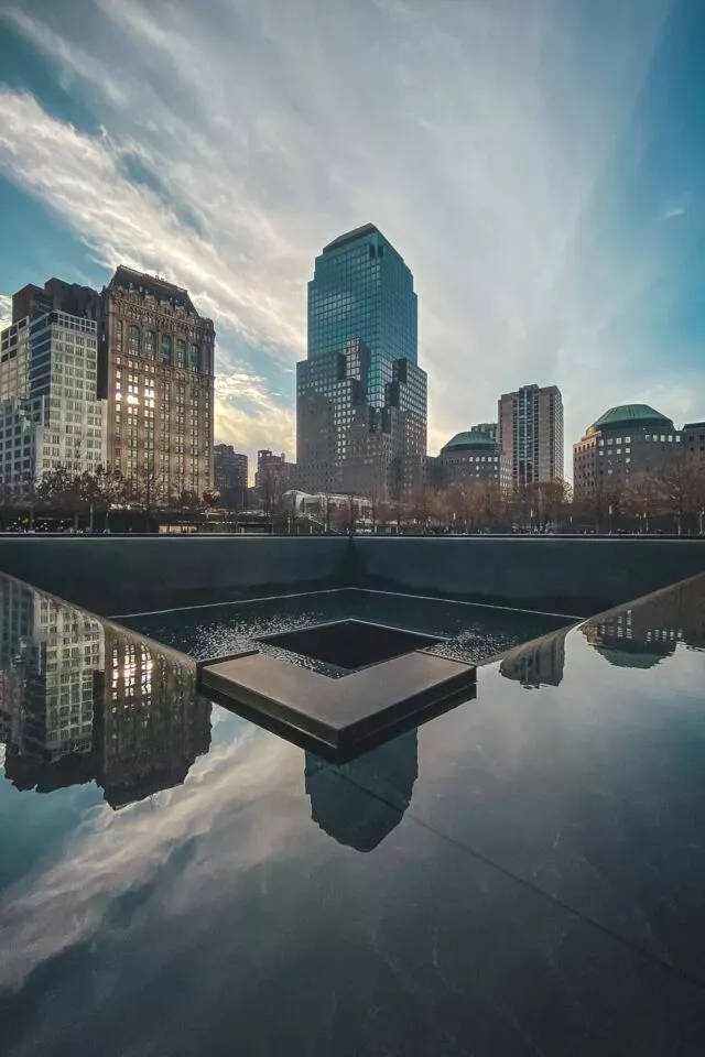 Blue Sky Above 911 Memorial Wallpaper