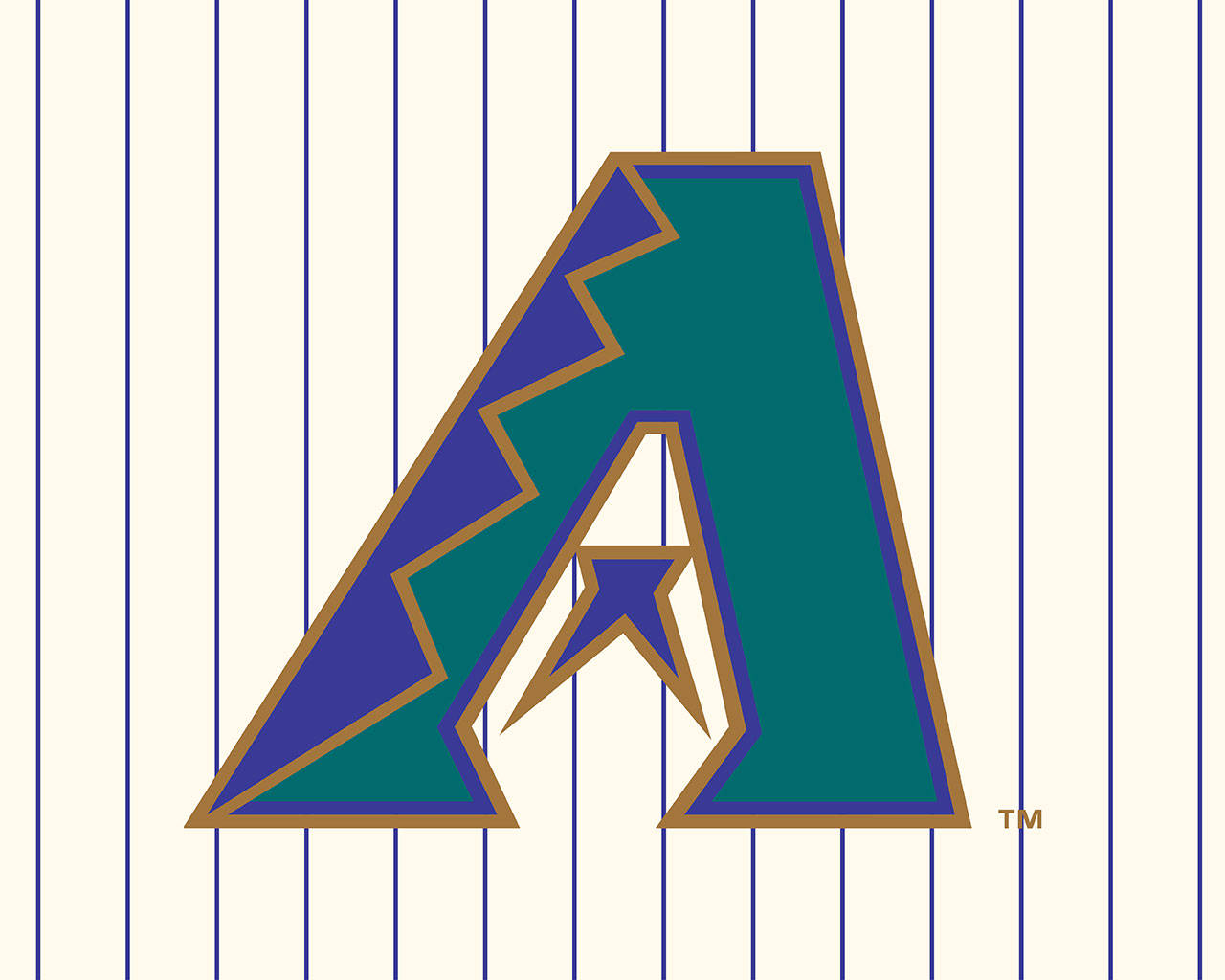 Blue Stripes Arizona Diamondbacks Wallpaper