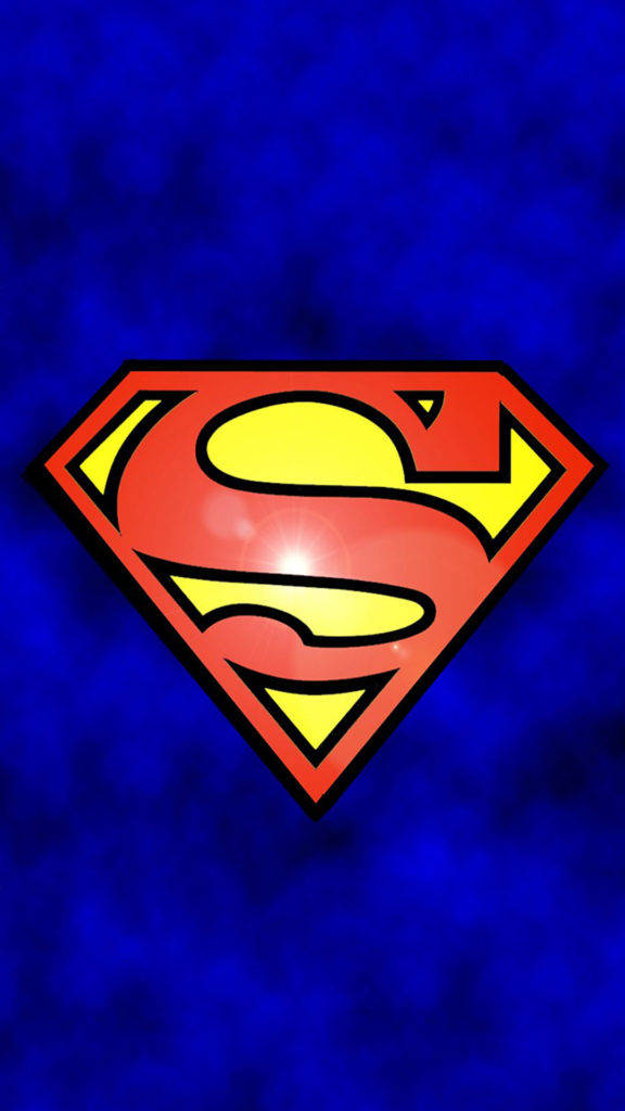 Blue Superman Iphone Wallpaper