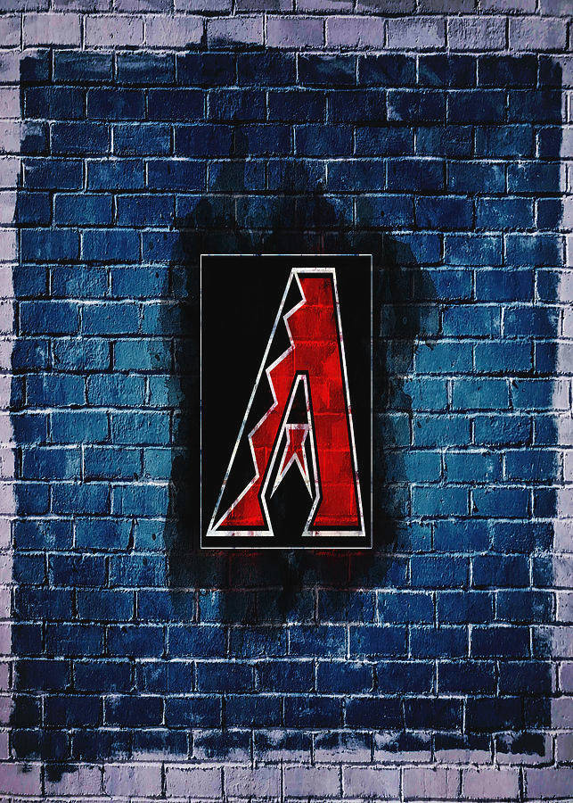 Blue Wall Brick Arizona Diamondbacks Wallpaper