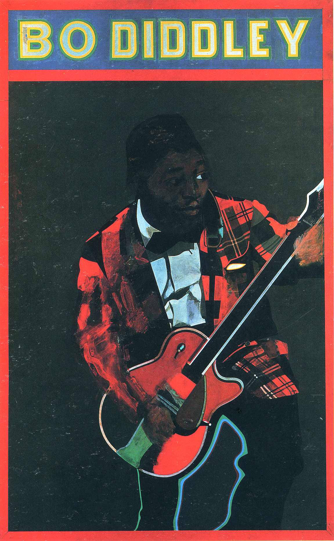 Bo Diddley Pop Art Wallpaper