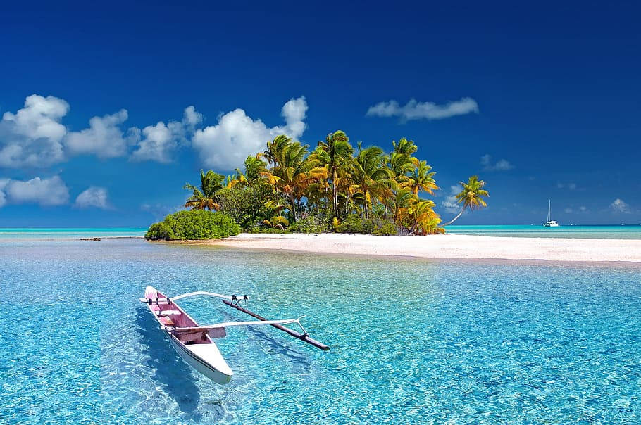 Boating At The Marshall Islands Wallpaper