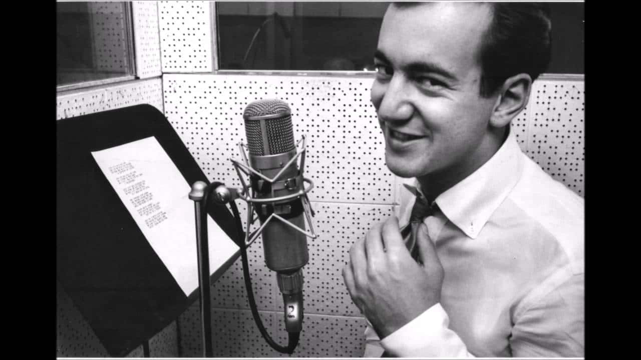 Bobby Darin Recording Studio Session Wallpaper